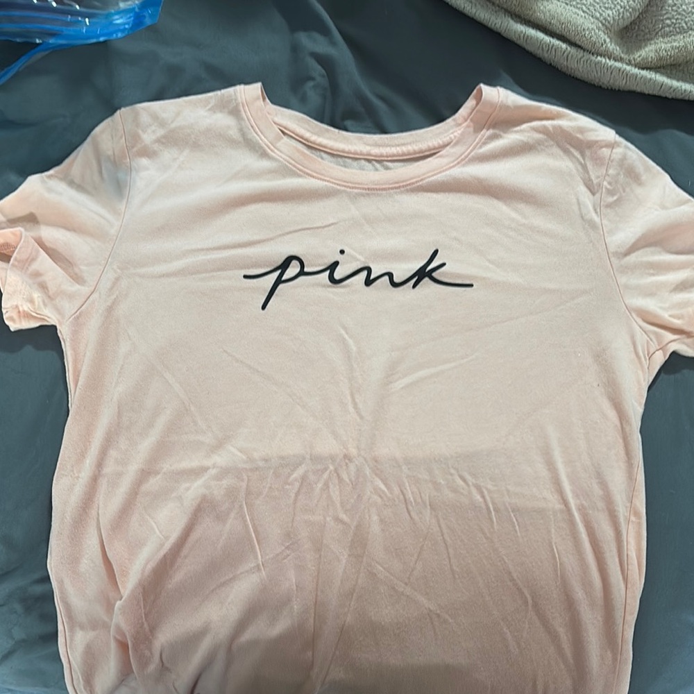 Victoria's Secret Pink Short Sleeve Tee- Sz S